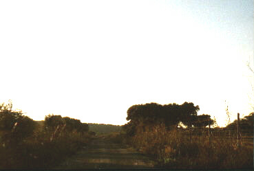 Feldweg nach Portugal