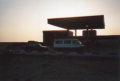 Tankstelle vor Dakhla