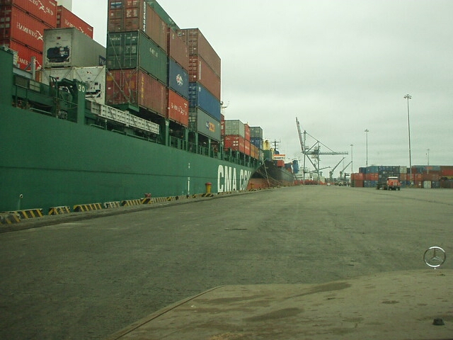 Im Hafen von Guayaquil.