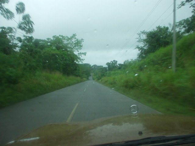 Por la Panamericana...