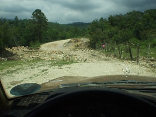 Piste nach La Esperanza.