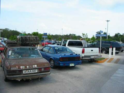 Am Flughafen Cancun