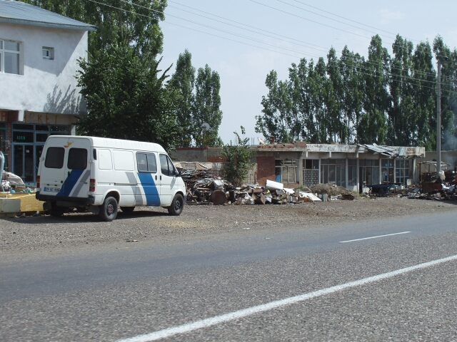 Ein türkisches Dorf in Grenznähe