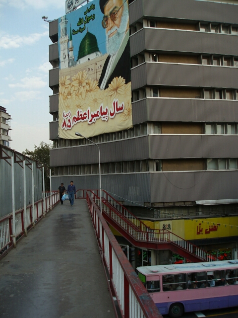 Fußgängerüberweg in Teheran.