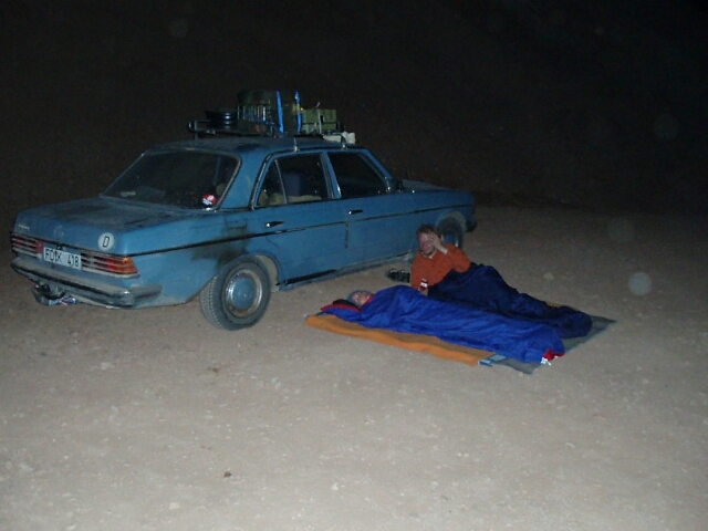 Nachtplatz in der Nähe des Dorfes Alamut. (01:00 Uhr / 278.337)